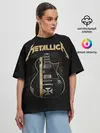 Женская футболка оверсайз / Metallica