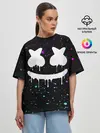 Женская футболка оверсайз / MARSHMELLO Melt