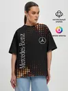 Женская футболка оверсайз / Mercedes