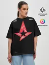 Женская футболка оверсайз / Astralis