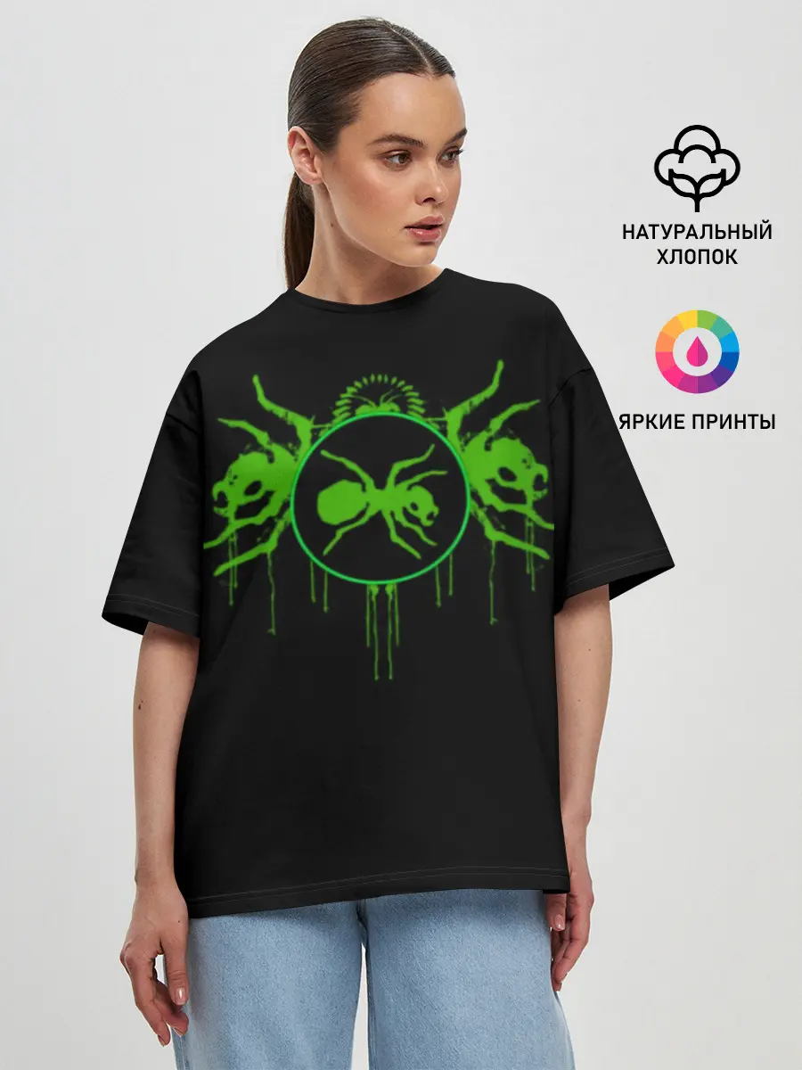 Женская футболка оверсайз / The Prodigy