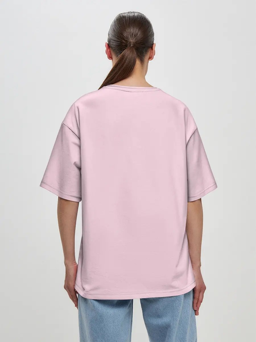 Женская футболка оверсайз / Re:Zero. Рем и Рам