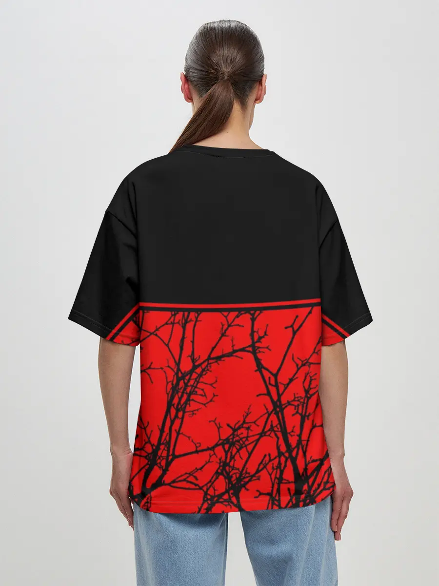 Женская футболка оверсайз / Dead by Daylight