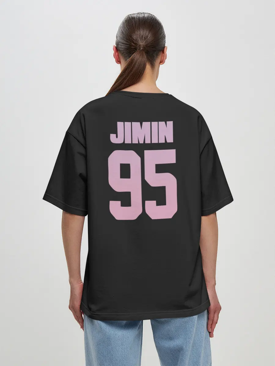 Женская футболка оверсайз / BTS