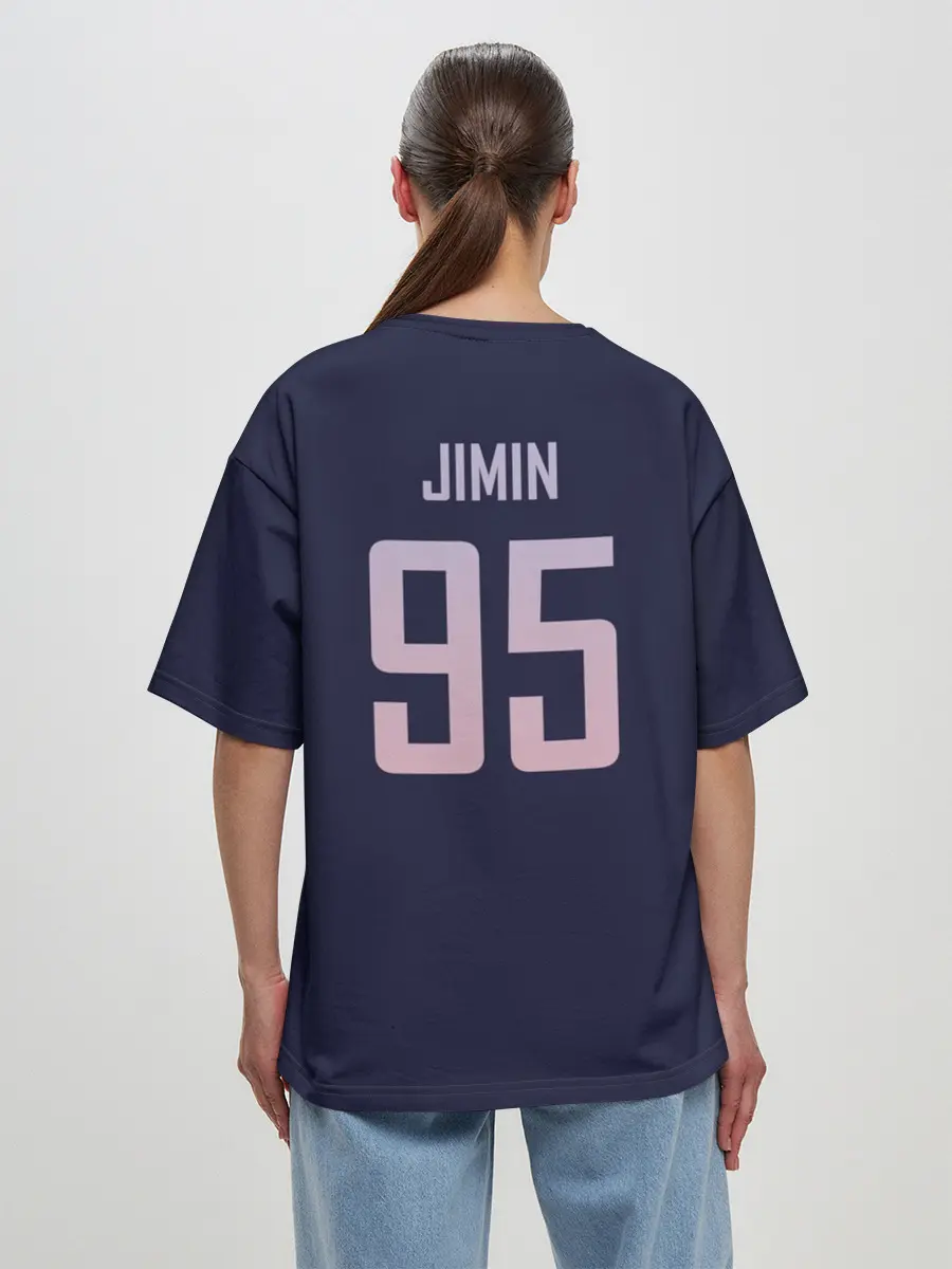 Женская футболка оверсайз / Love Yourself BTS