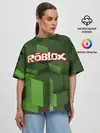 Женская футболка оверсайз / Roblox