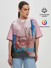 Женская футболка оверсайз / Sally Face