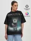 Женская футболка оверсайз / Sepultura