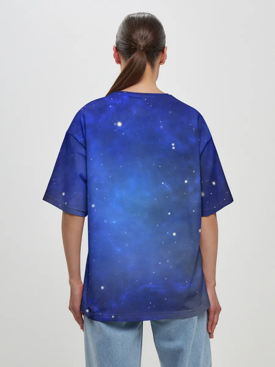 Женская футболка оверсайз / Night Fury