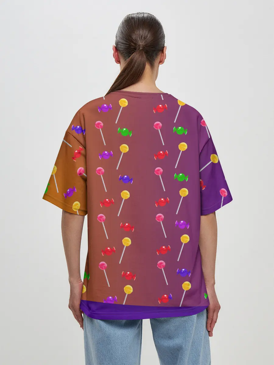 Женская футболка оверсайз / Gone.Fludd