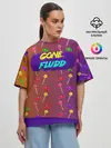 Женская футболка оверсайз / Gone.Fludd
