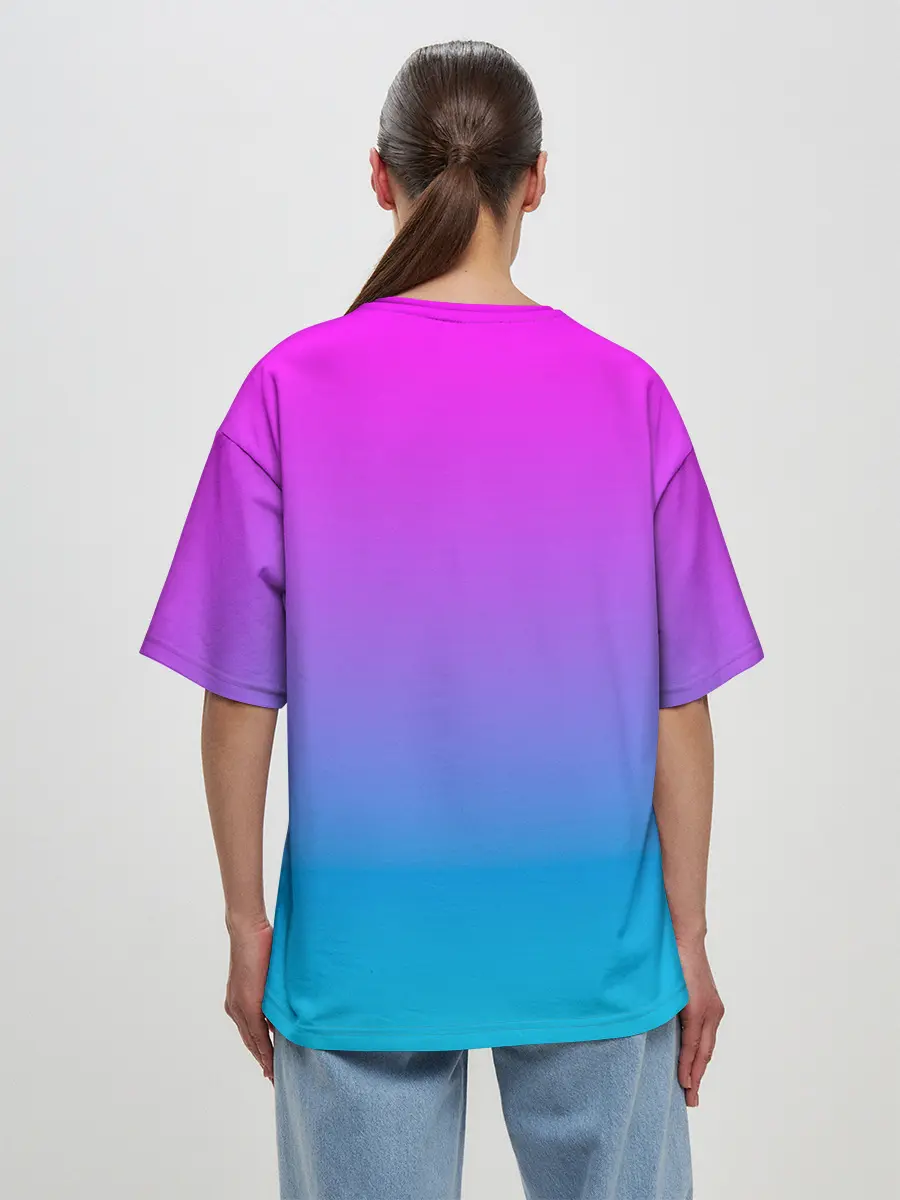 Женская футболка оверсайз / Захватчик Зим