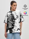 Женская футболка оверсайз / JUVENTUS