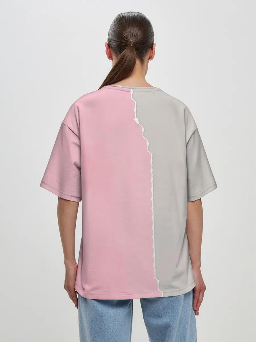 Женская футболка оверсайз / K-Pop