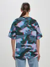 Женская футболка оверсайз / Камуфляж