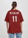 Женская футболка оверсайз / М.Салах 19-20 home форма