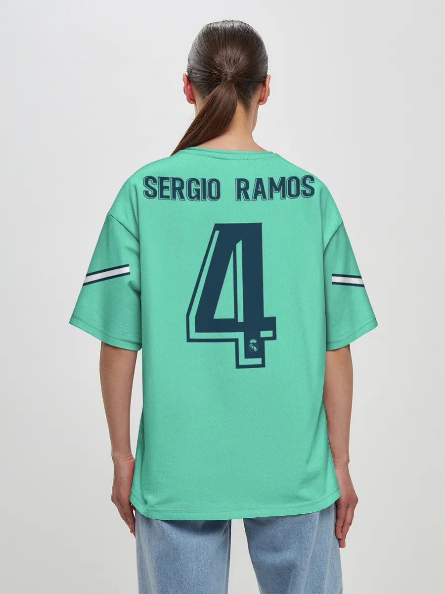 Женская футболка оверсайз / Ramos alternative 19-20