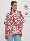 Женская футболка оверсайз / Без Баб!