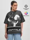 Женская футболка оверсайз / Washington Capitals