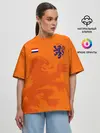Женская футболка оверсайз / Сборная Голландии
