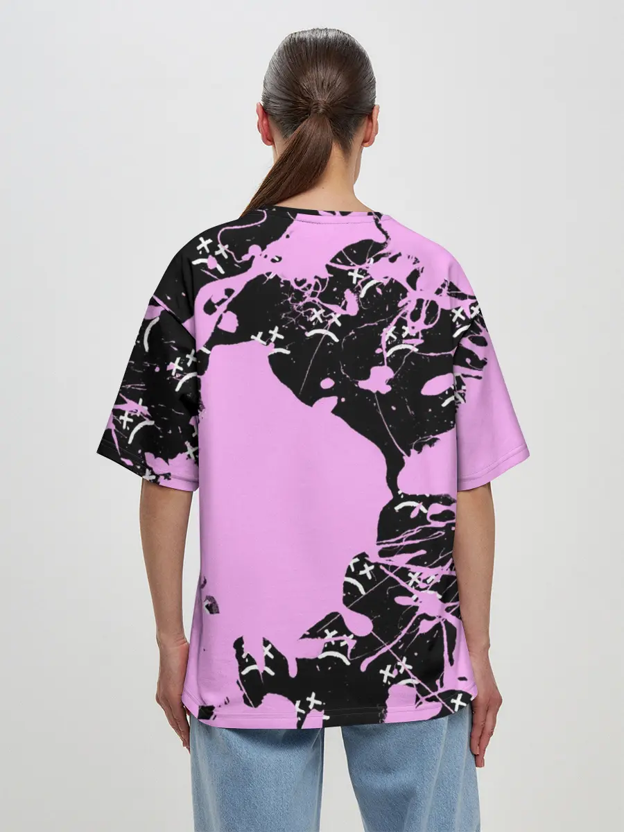 Женская футболка оверсайз / LIL PEEP