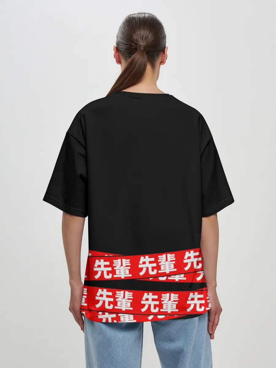 Женская футболка оверсайз / Anime