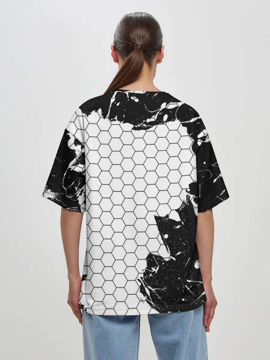 Женская футболка оверсайз / WARFRAME