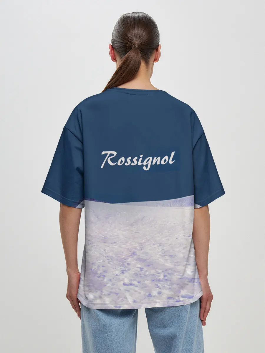 Женская футболка оверсайз / Rossignol