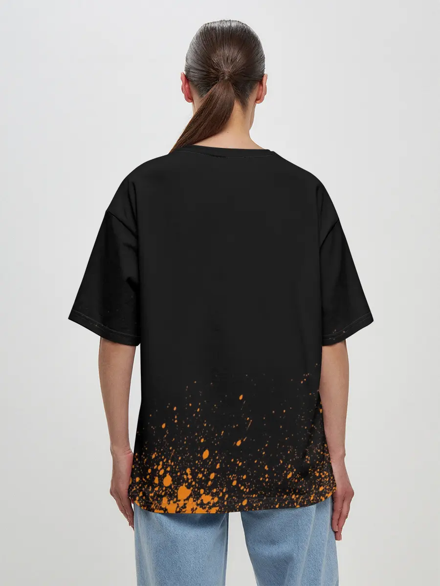 Женская футболка оверсайз / HALF LIFE