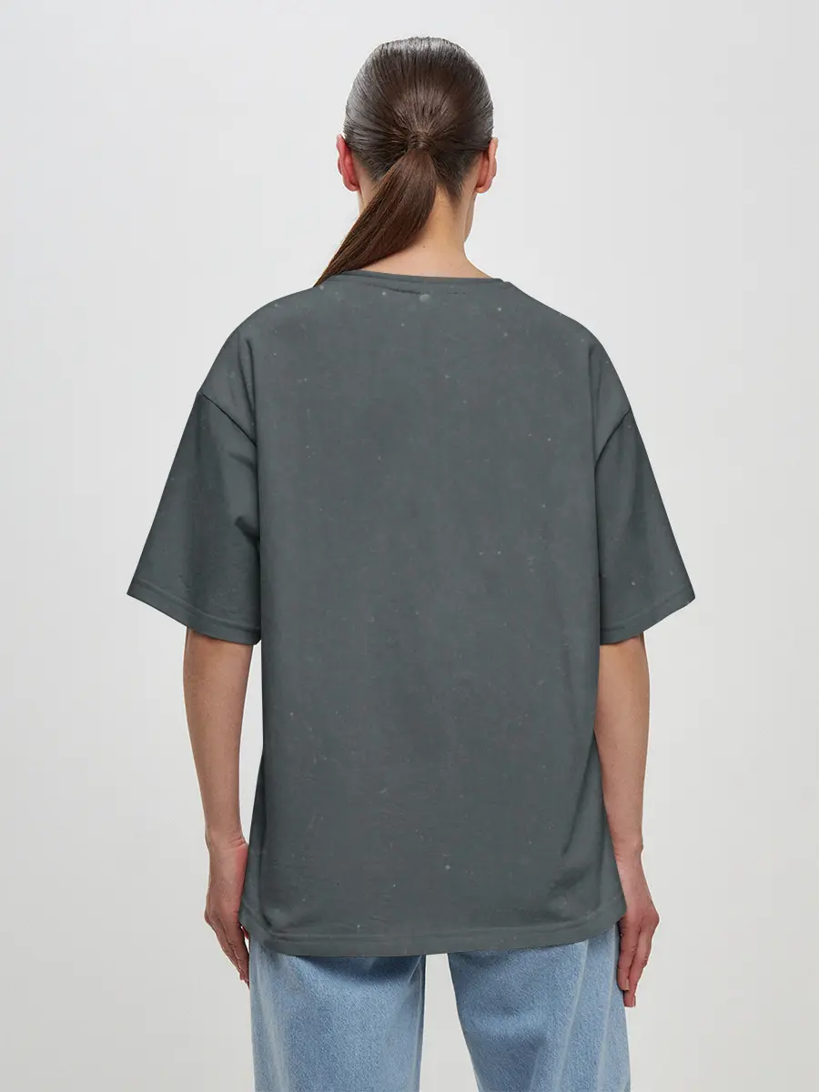 Женская футболка оверсайз / Baba Yaga