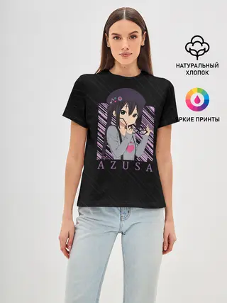 Женская базовая футболка / Адзуса Накано K-on