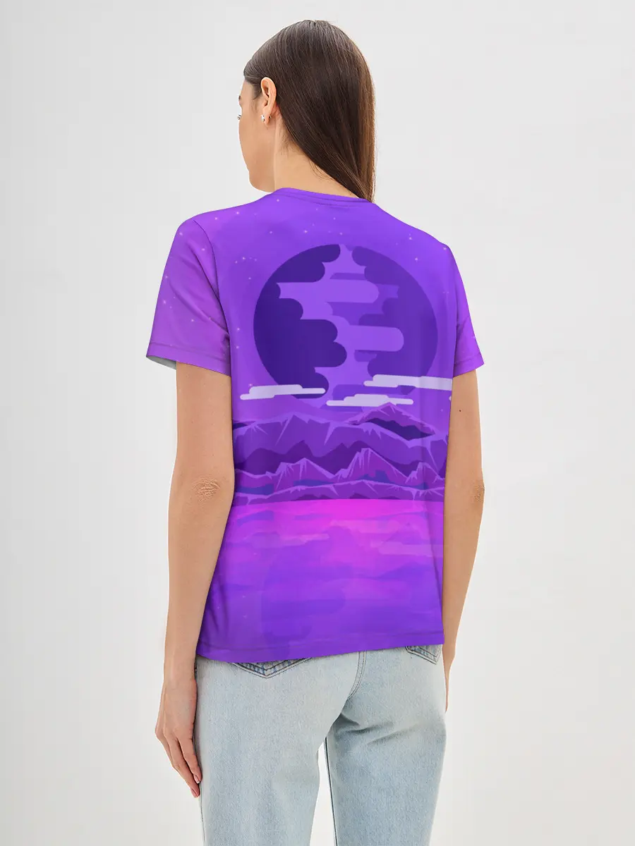 Женская базовая футболка / BTS BAND