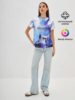 Женская базовая футболка / Horizon Zero Dawn