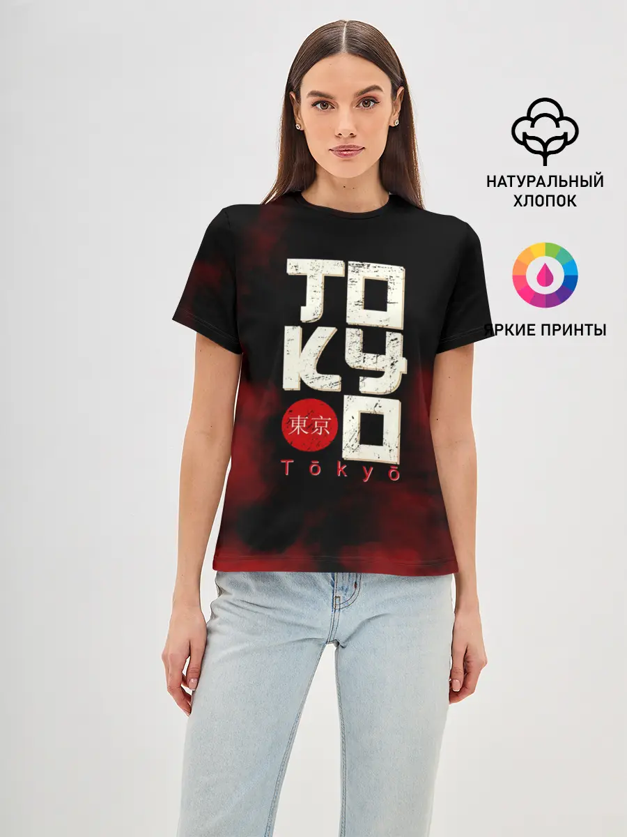Женская базовая футболка / Tokyo