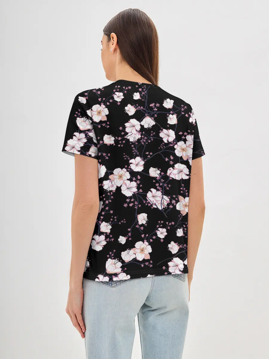 Женская базовая футболка / САКУРА | SAKURA