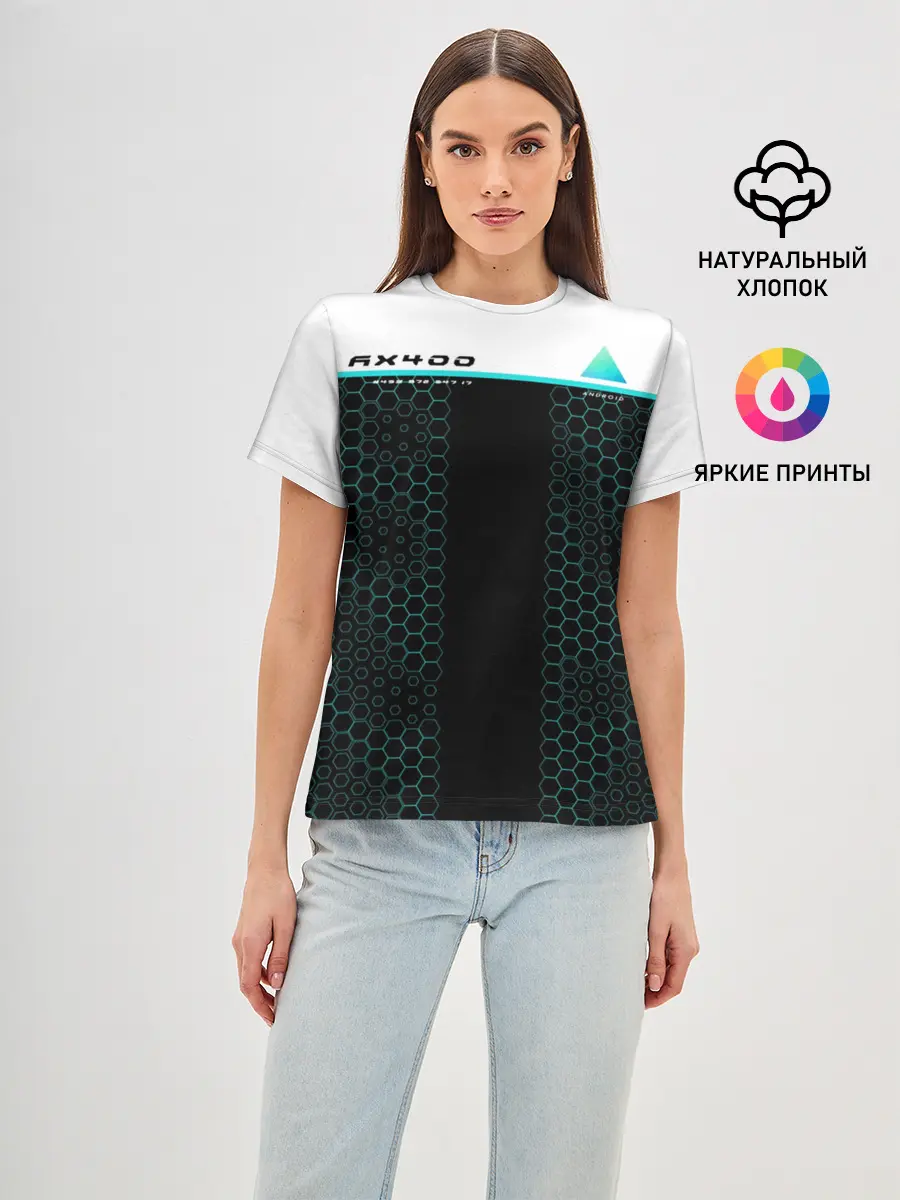 Женская базовая футболка / Detroit AX400