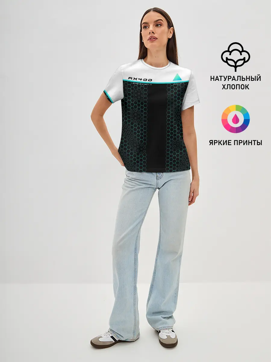 Женская базовая футболка / Detroit AX400
