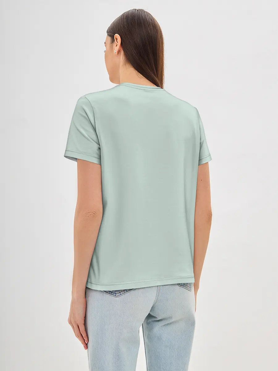 Женская базовая футболка / Нежность