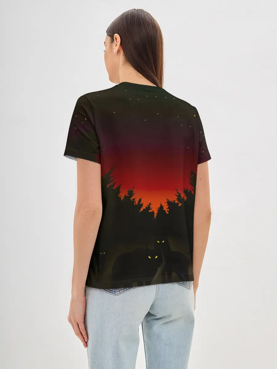 Женская базовая футболка / Агата Кристи чудеса