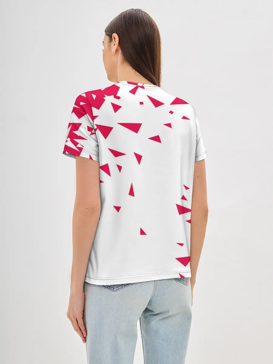 Женская базовая футболка / Beastars треугольники