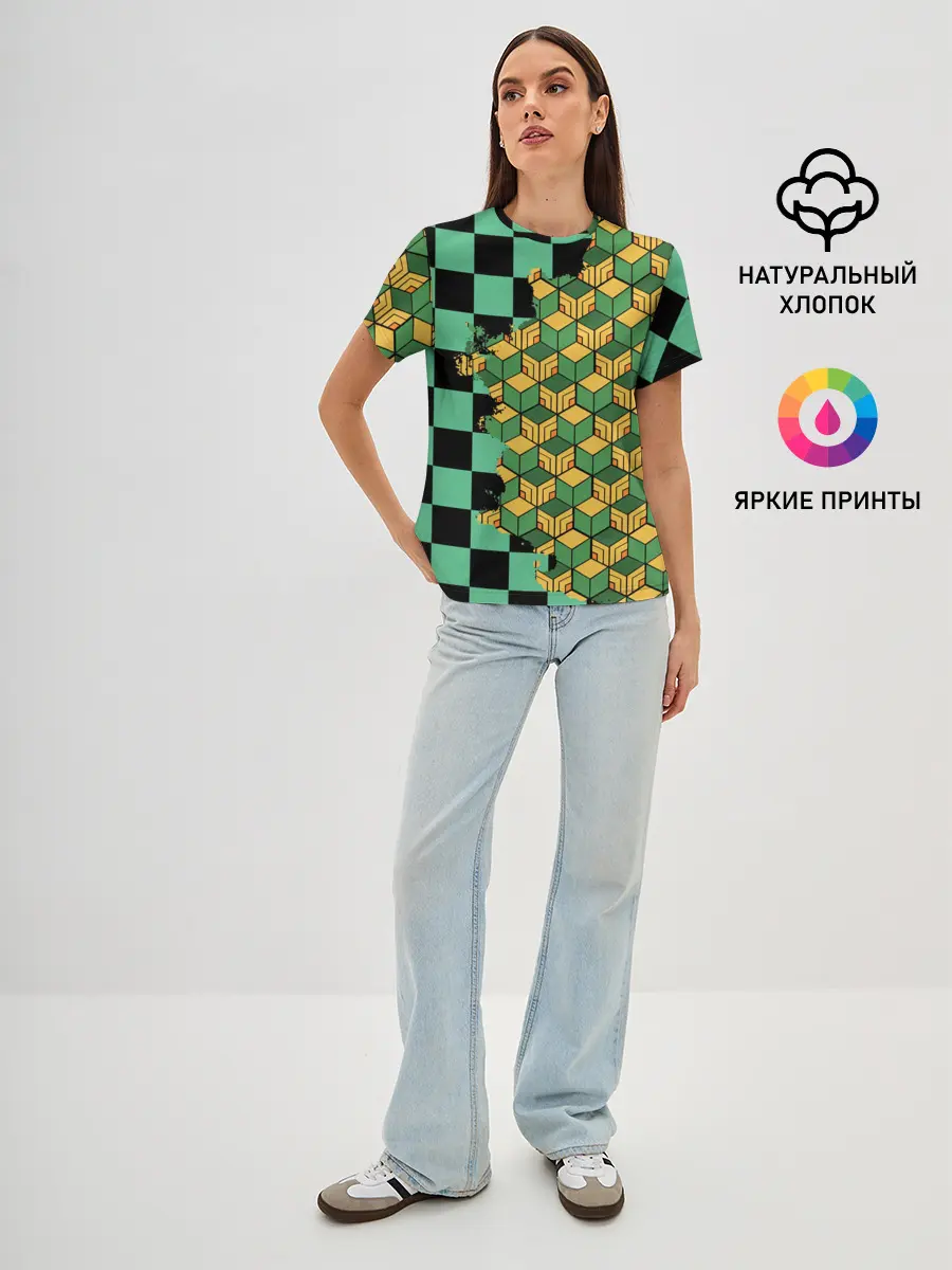 Женская базовая футболка / ТАНДЖИРО И ТОМИОКА