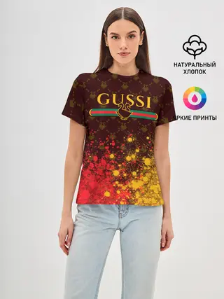 Женская базовая футболка / GUSSI / ГУСИ