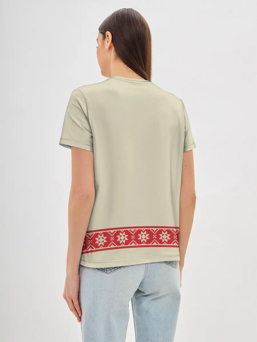 Женская базовая футболка / Рубаха