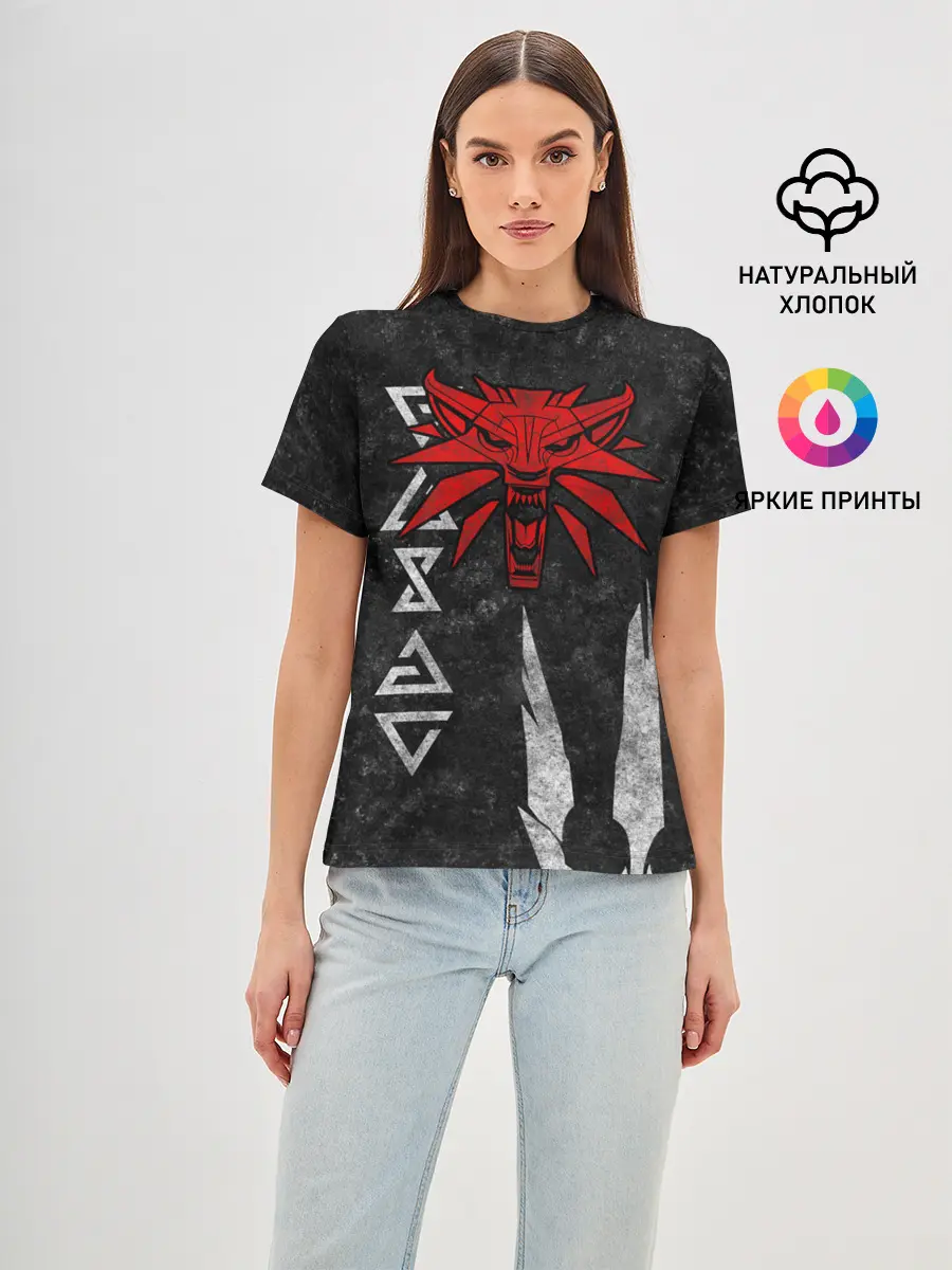 Женская базовая футболка / THE WITCHER [6]