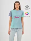 Женская базовая футболка / В стиле Drive