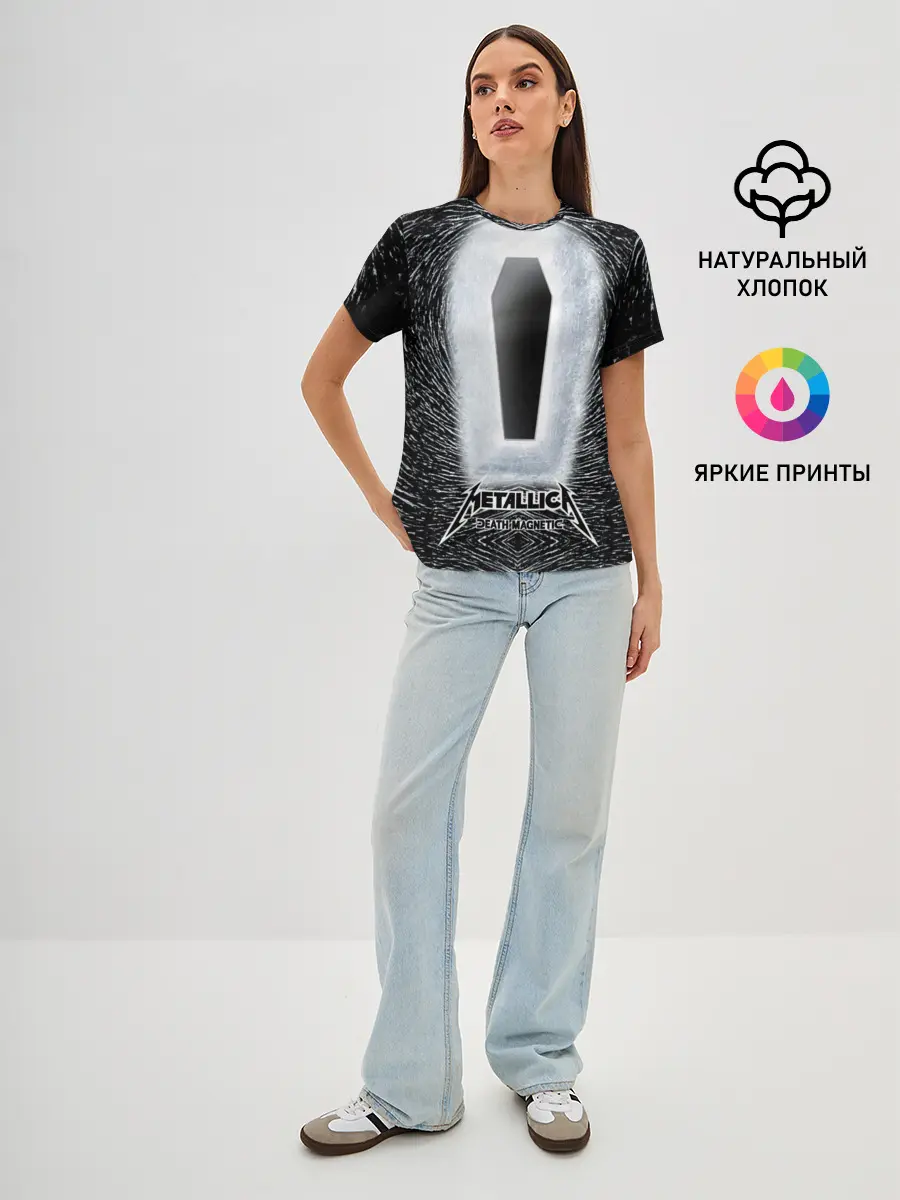Женская базовая футболка / METALLICA