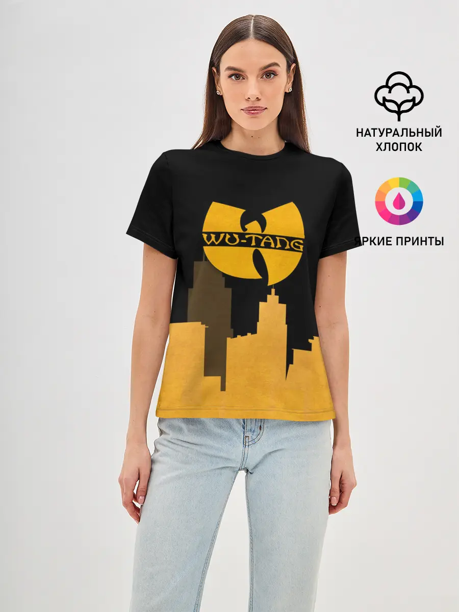 Женская базовая футболка / WU-TANG CLAN CITY