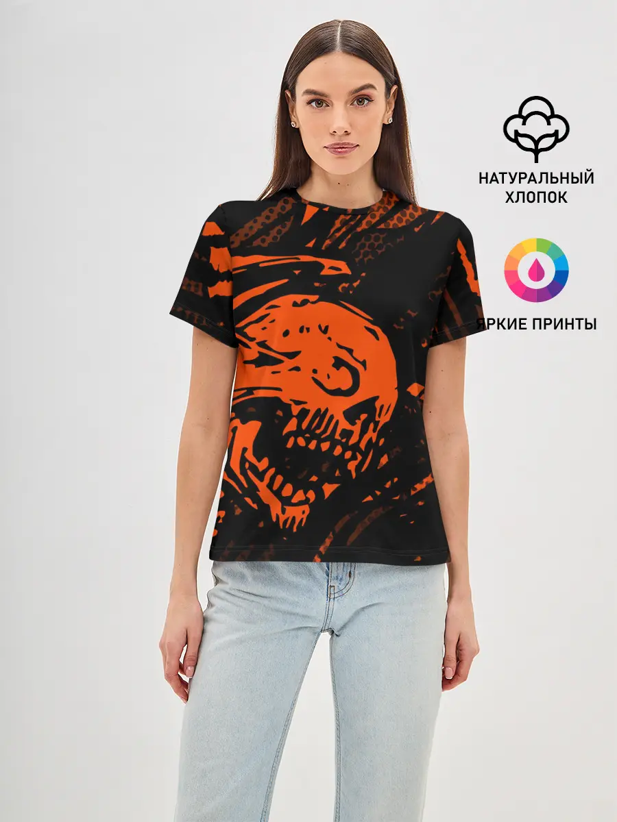 Женская базовая футболка / Without a soul