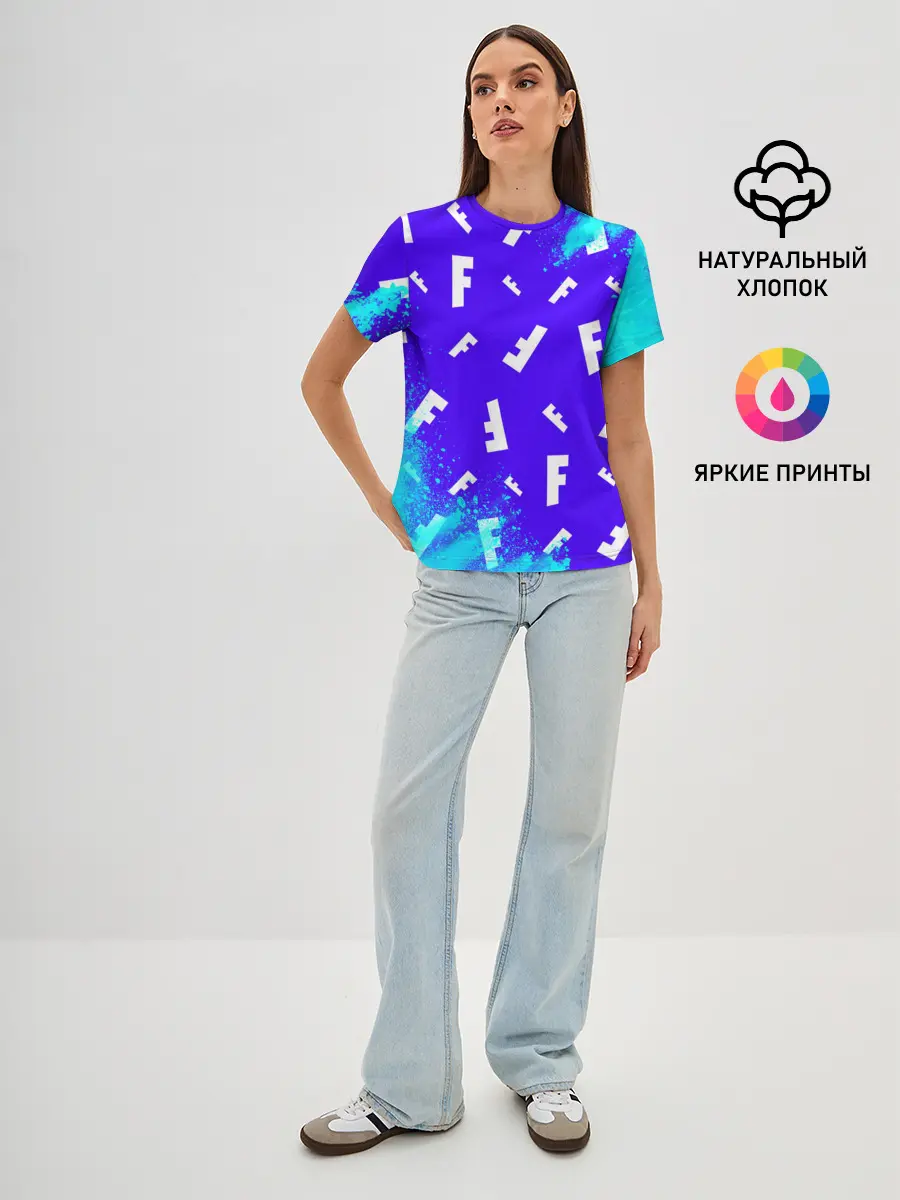 Женская базовая футболка / FORTNITE / ФОРТНАЙТ