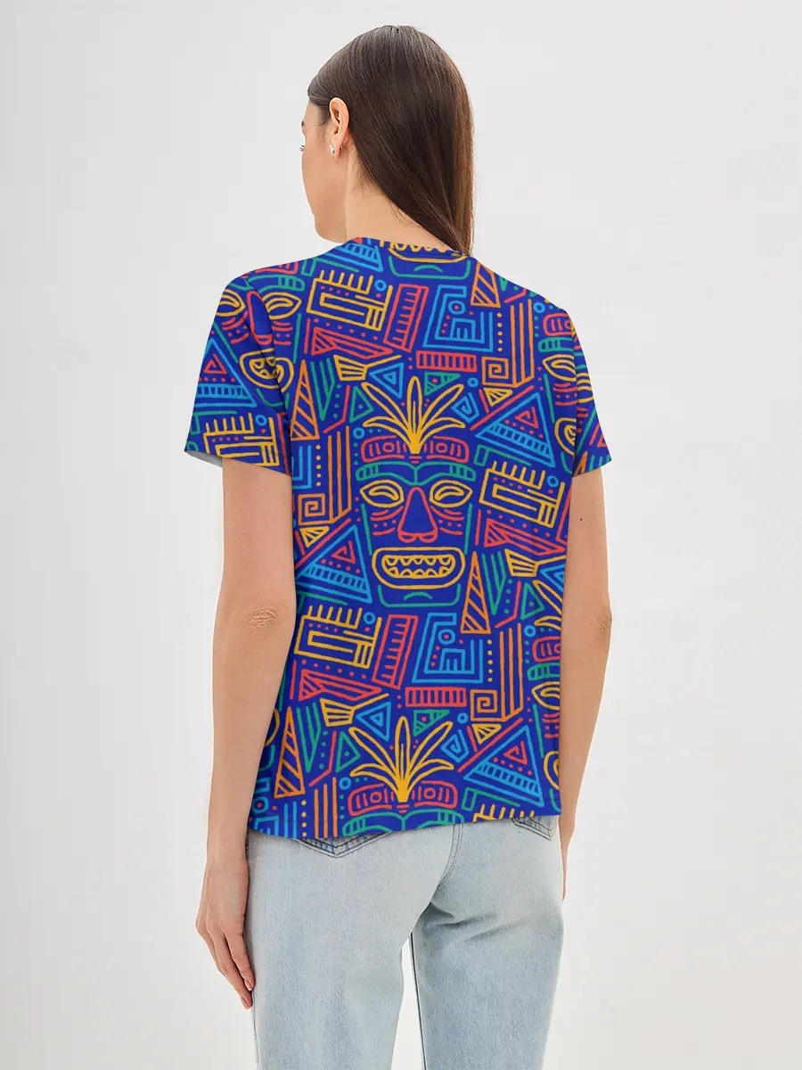 Женская базовая футболка / ALOHA HAWAII | АЛОХА ГАВАЙИ